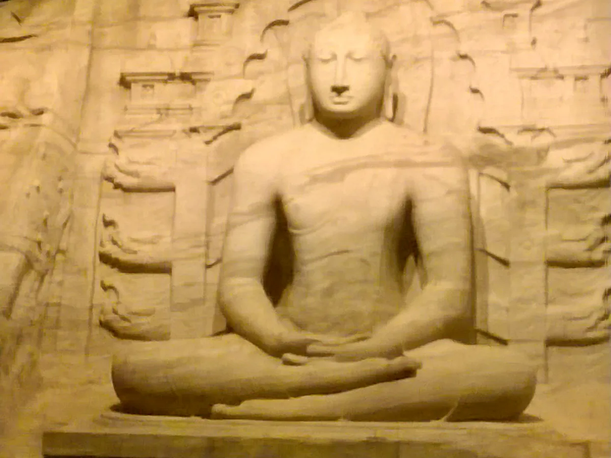 The reclining Buddha of Gal Vihara at Polonnaruwa